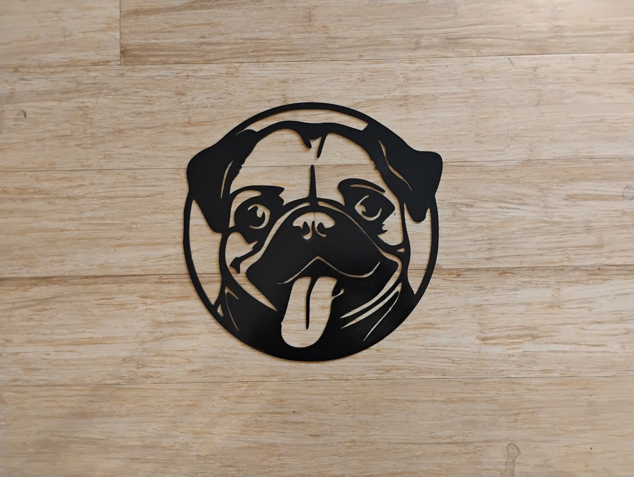 Your Pet Dog wall hanger (PUG shown)