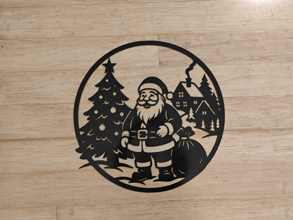Christmas Santa wall hanger