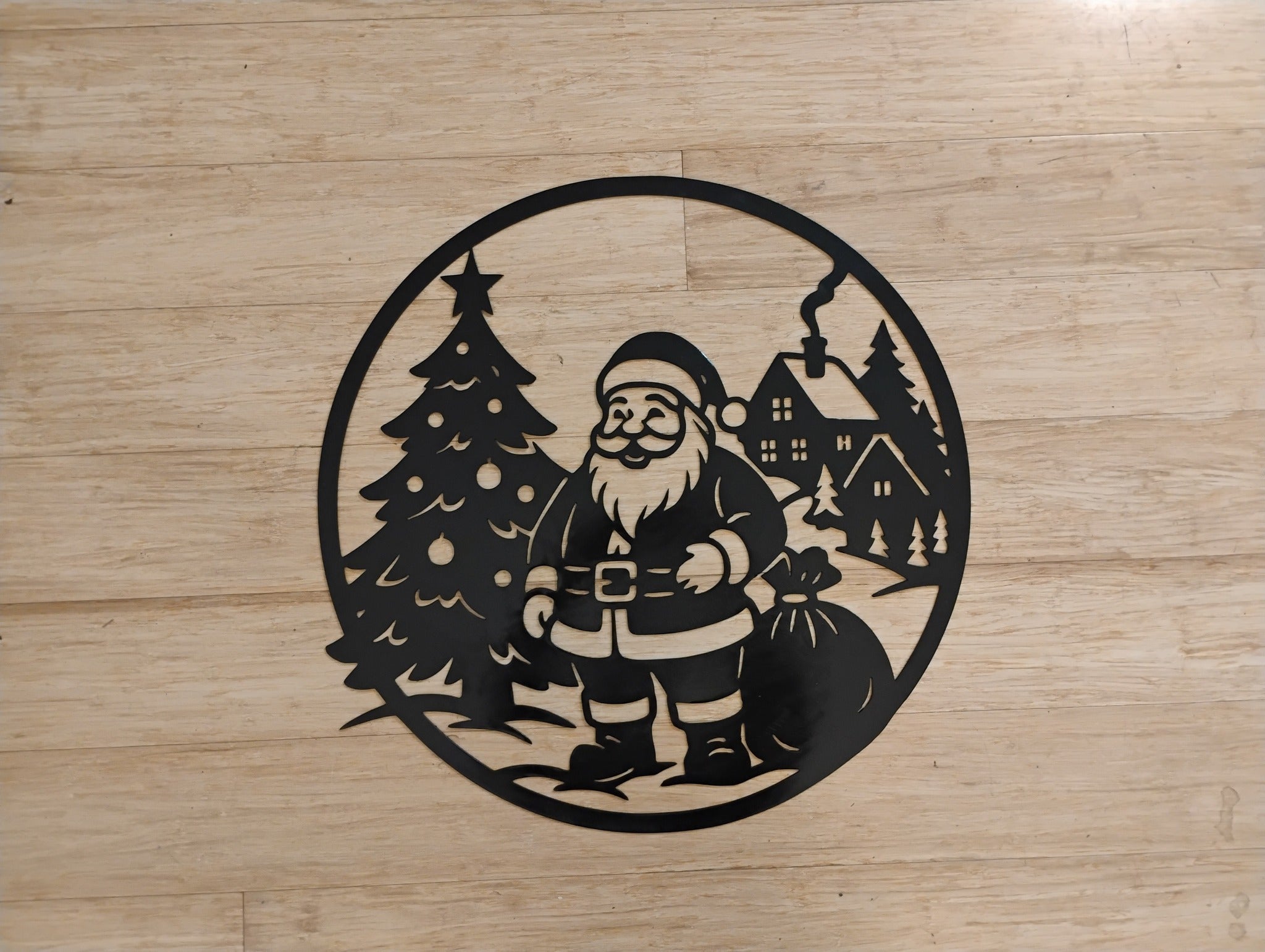 Christmas Santa wall hanger