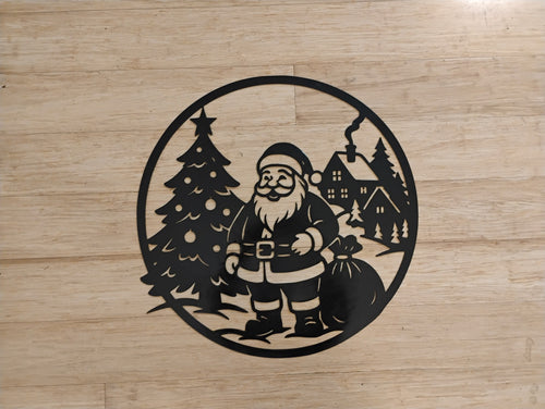 Christmas Santa wall hanger